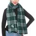 Women's ZooZatz Michigan State Spartans Plaid Blanket Scarf