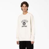 Dickies Men's Oxford Graphic Sweatshirt - Stone Whitecap Gray Size 2Xl (TWR45)