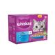 Whiskas 7+ Senior Wet Cat Food Fish Favourites in Jelly, 12 x 85g