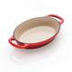 Le Creuset Signature Cast Iron Oval Gratin Dish 36cm Cerise UNBOXED