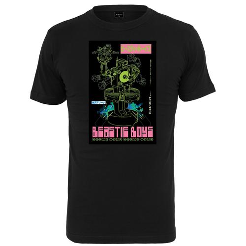 „Kurzarmshirt MISTERTEE „“Herren Beastie Boys Robot Tee““ Gr. XL, schwarz (black) Herren Shirts T-Shirts“