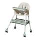 Baoblaze Baby High Chair Portable Highchair Compact Widen Seat Outdoor Activities Multifunctional Toddlers Dining Chair for Meals Play, Green