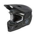 O'NEAL | Motocross-Helm | MX Enduro | ABS-Schale, Lüftungsöffnungen für optimale Kühlung | 3SRS Helmet SOLID V.24 | Erwachsene | Schwarz | Größe M