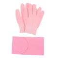 FRCOLOR 6 Sets Cervical Membrane Girls Gloves Girls Accessories Moisturizing Hand Gloves Chest Wrinkle Pads Grooming Glove Accessories for Girls Body Gel Neck Dry Skin