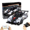 NVOSIYU Technic Car Building Sets, App & Remote Control Car Model Kit, Collectible Race Car Model Building Set for Adults, 457Pieces (C51054)