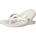 UGG Australia Women’s Laalaa Flip Flops, White, 5.5 UK (38 EU)