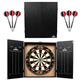 Ruthless Home Darts Centre | Complete Home Dart Board Centre Including Cabinet, Dartboard and 2 Sets of Darts (CAB518)