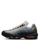 NIKE Air Max 95 Men's Fashion Trainers Sneakers Shoes DX4236 (White/Wolf Grey/Cool Grey/Yellow Strike 100) UK6 (EU40)