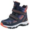 Winterstiefel KIDSWORLD, Kinder, Gr. 40, blau (navy, orange), Synthetik, Mesh, sportlich, Schuhe