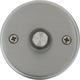 Red Barrel Studio® Forged Lighted Doorbell Push Button in Gray | 2.5 H x 2.5 W x 0.5 D in | Wayfair F398292AB95E4A0A8410188ED125F36F