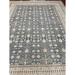 HERAT ORIENTAL Handmade 9' x 12' 1960s Antique Khotan Wool Rug - 9' x 12'