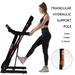 Folding Treadmill for Home - 330 LBS Weight Capacity Running Machine