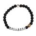 Little Words Project Georgia Bulldogs Lava Stone Bracelet