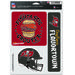 WinCraft Tampa Bay Buccaneers NFL x Guy Fieri’s Flavortown 5.5'' 7.75'' Three-Pack Fan Decal Set