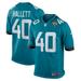 Men's Nike Erick Hallett Teal Jacksonville Jaguars Game Jersey