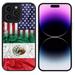 Bemz Phone Case for iPhone 15 Pro Max Lightweight Shockproof Scratch Resistant UV Print Protective TPU Cover (Mexican American Flag)