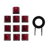 10Pcs RGB Mechanical Keyboard Keycaps for Corsair K70 RGB K95 K90 K63 w/ Puller