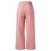 Gubotare Women s Pants Womenâ€™s Golf Pants Quick Dry Hiking Pants Lightweight Work Ankle Dress Pants for Women Business Casual Travel (Pink L)