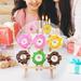 Donut Wall Display Stand Doughnut Holder Premium Acrylic Storage Wood Doughnut Rack Donut Holder Board for Wedding Decoration Style B