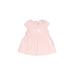 Carter's Short Sleeve Outfit: Pink Print Tops - Size 9 Month
