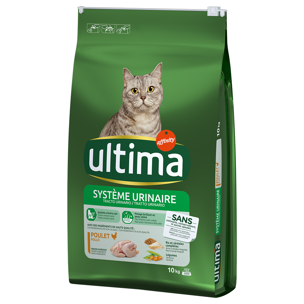 10kg Chicken Urinary Track Ultima Dry Cat Food