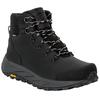 Wanderschuh JACK WOLFSKIN "TERRAQUEST X TEXAPORE MID M", Gr. 44, grau (phantom), Leder, Textil, sportlich, Schuhe, wasserdicht