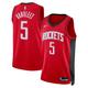 "Maillot Swingman Nike Icon Edition Houston Rockets - Rouge - Fred VanVleet - Unisexe - Homme Taille: M"