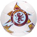 "Ballon de football texturé Aston Villa Crest en PVC - Taille 5"