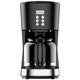 SOGO Programmable Drip Coffee Maker - Coffee Machine with Glass Jug, 12 Cups - 1.5 Liters, Black, BPA-Free, 900W (SS-5670)