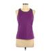 Tail Active T-Shirt: Purple Activewear - Women's Size Medium