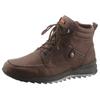 Winterboots WALDLÄUFER "HELLE", Herren, Gr. 12 (47), braun (dunkelbraun), Nubukleder, sportlich, Schuhe, mit Schaftpolsterung, G-Weite