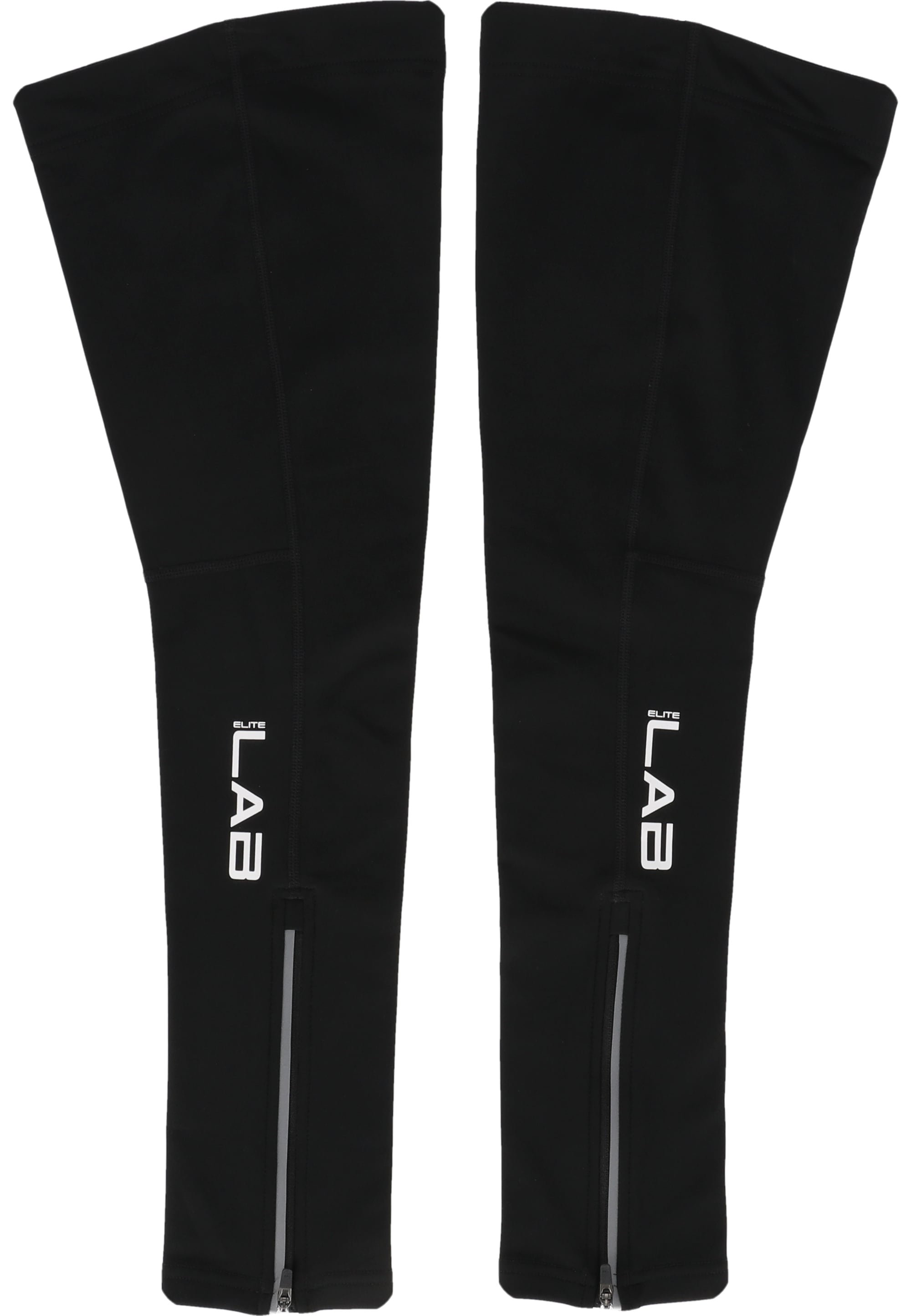 Beinstulpen ELITE LAB "Bike Elite X1", Damen, Gr. L, schwarz, Elasthan, unifarben, Stulpen, mit praktischen Reißverschlüssen Image