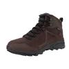 Wanderschuh JACK WOLFSKIN "SUNSET HIKE TEXAPORE MID", Gr. 46, braun, Leder, Textil, sportlich, Schuhe, wasserdicht