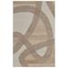 Brown 120 x 96 x 0.59 in Area Rug - George Oliver Rectangle Jennae Wool Area Rug Wool | 120 H x 96 W x 0.59 D in | Wayfair