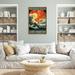 Trinx Surfing The Ocean Is Calling - 1 Piece Rectangle Graphic Art Print On Wrapped Canvas On Canvas Print Canvas | 20 H x 16 W x 1.25 D in | Wayfair