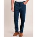 Blair Men's JohnBlairFlex Classic-Fit Hidden Elastic Jeans - Blue - 40