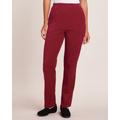 Blair Women's Knit Corduroy Pants - Red - P2XL - Petite