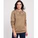 Blair Women's Fair Isle Printed Yoke Sweatshirt - Brown - XL - Womens