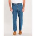 Blair Men's John Blair® Classics Relaxed-Fit Full-Elastic Jeans - Denim - 30