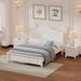 3-Pieces Classic Bedroom Sets, White