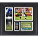 Amon-Ra St. Brown Detroit Lions Framed 15" x 17" Player Collage with a Piece of Game-Used Ball