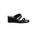 Pedro Garcia Wedges: Black Shoes - Women's Size 36