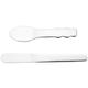 FRCOLOR 2pcs Stainless Steel Makeup Spatula Small Spoon Skin Caring Tool Spatula for Makeup