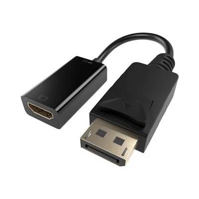 UNC Display Port Male to HDMI Female Adapter, Blac...