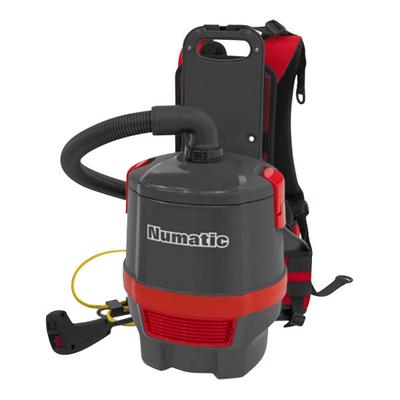 NaceCare Solutions RSV 150 K-8027180 1.5 Gallon Corded Backpack Vacuum with 13" Battery Power Brush - 110/120V
