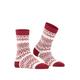 Falke Christmas Eve Socks Colour: Red, Size: Shoe Size UK 3-5/ EU 35-3