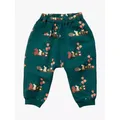 Little Green Radicals Baby Jelly Bean Around The Campfire Organic Cotton Joggers, Multi