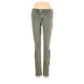 Hudson Jeans Jeggings - Mid/Reg Rise: Green Bottoms - Women's Size 24
