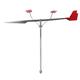 Yctze Weather Vane,Stainless Steel Marine Weather Vane High Sensitivity Boat Wind Direction Indicator For Yacht Boat Sailing Wind Direction Vane for Wind Vane Weathervane Weather Vane Wind Indicator B