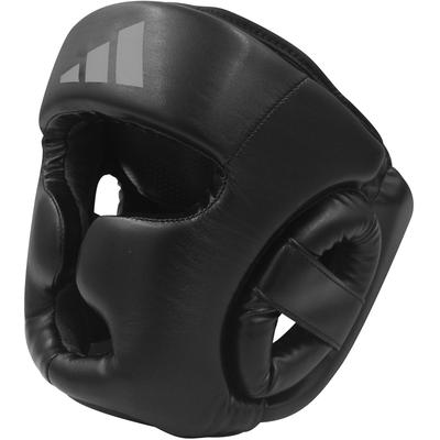 Kopfschutz ADIDAS PERFORMANCE "Speed Headguard" Gr. S, schwarz (schwarz, grau), Protektoren, S